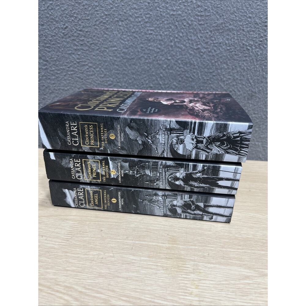 The Infernal Devices - Complete 1-3 Paperback Book Collection Cassandra Clare - Picture 10 of 12